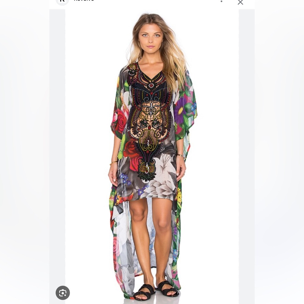 Agua Bendita hand headed cover up